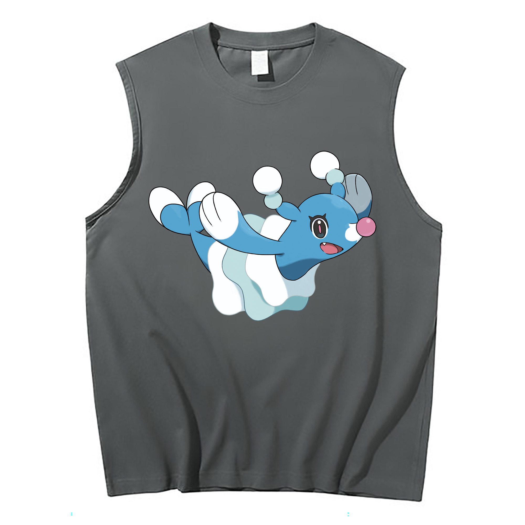 （画像用） ポケットモンスター Pokémon コットン100％タンクトップ（フロントプリント）